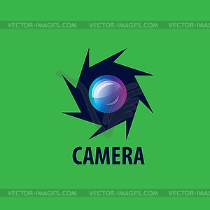 Logo for photographer - vector image