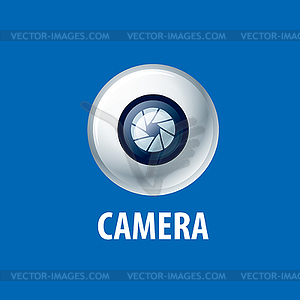 Logo for photographer - vector clipart