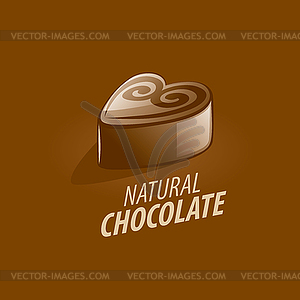 Logo chocolate - vector EPS clipart