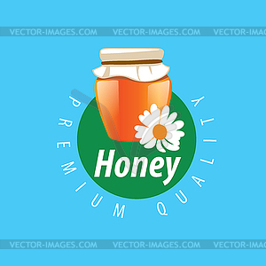 Honey logo - vector clip art