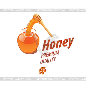 Honey logo - vector image