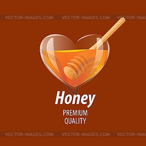 Honey logo - vector image