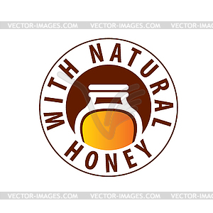 Honey logo - vector image