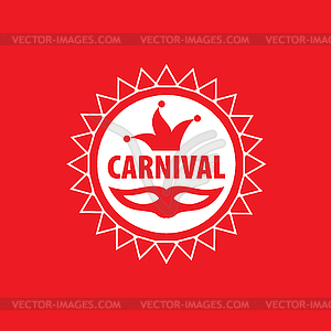 Carnival logo - vector clipart