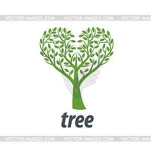 Logo tree - vector image