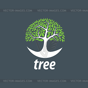 Logo tree - vector image