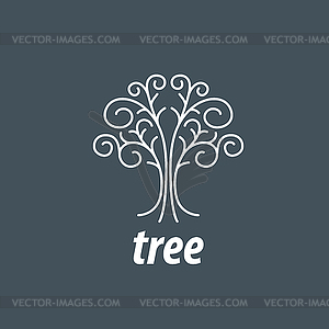 Logo tree - vector clipart