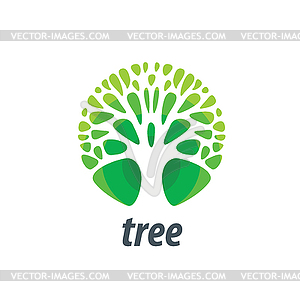 Logo tree - vector image