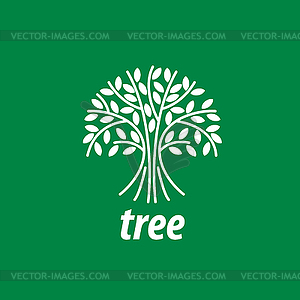 Logo tree - vector image