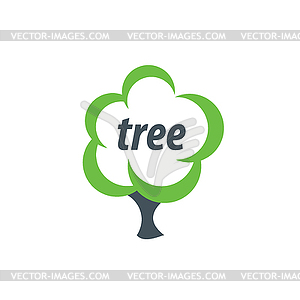 Logo tree - vector clipart