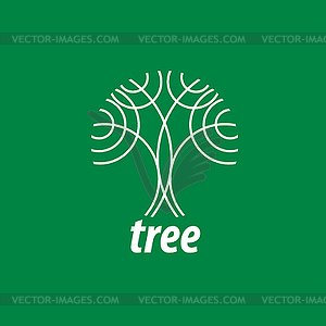 Logo tree - vector image