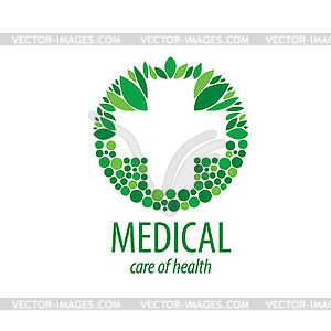 Логотип медицинского - иллюстрация в векторном формате