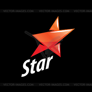 Logo star - vector image