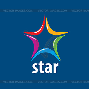 Logo star - vector clip art