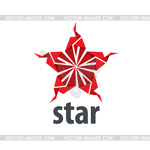 Logo star - vector clip art