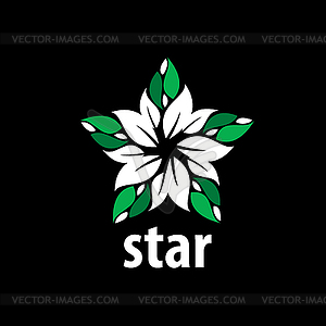 Logo star - vector clipart / vector image