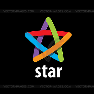 Logo star - vector clip art