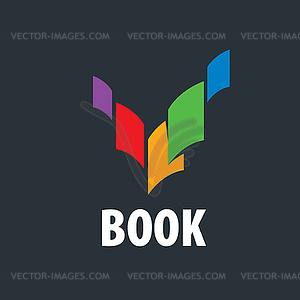 Sign book - vector clipart