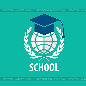 Logo School - vector clipart