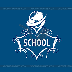 Logo School - vector EPS clipart