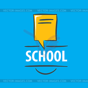 Logo School - vector image