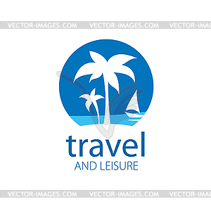 Логотип путешествия - клипарт в формате EPS