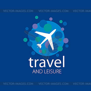 Travel logo - royalty-free vector image