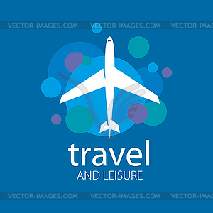 Travel logo - vector image