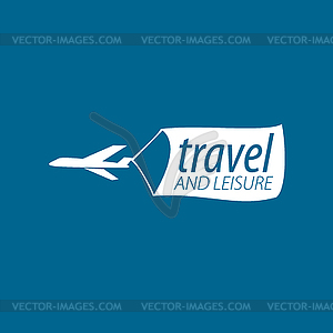 Travel logo - vector image