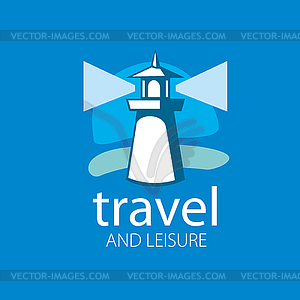 Lighthouse logo - vector clipart