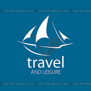 Logo Yacht - vector clipart