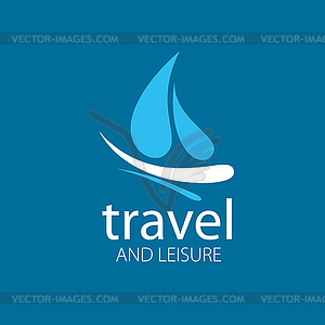 Logo Yacht - vector image