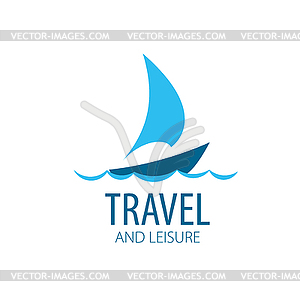 Logo Yacht - vector clipart