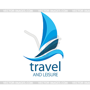 Logo Yacht - vector clipart