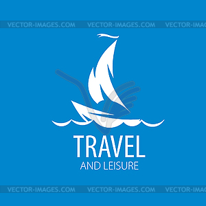 Logo Yacht - vector clip art