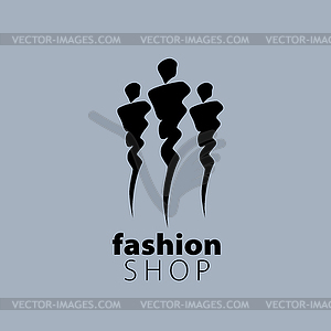 Logo girls - vector clip art