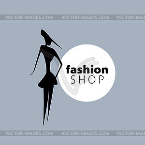 Logo girls - vector clipart