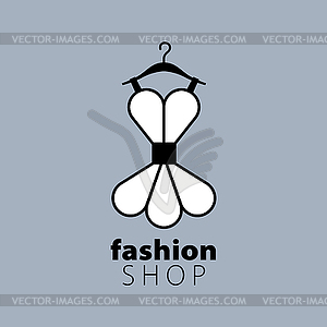 Logo clothing - vector image