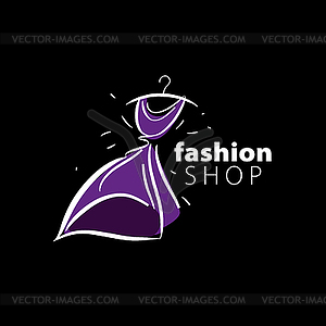 Logo clothing - vector clipart