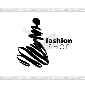 Logo girls - vector clipart