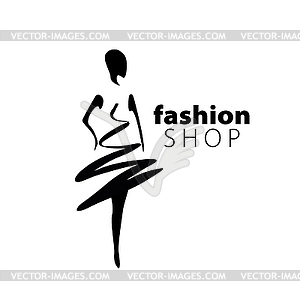 Logo girls - vector clip art