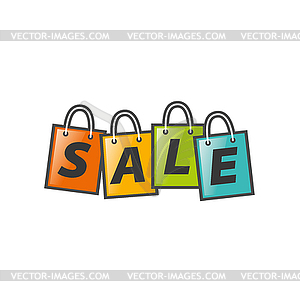 Sign for discounts - vector clip art