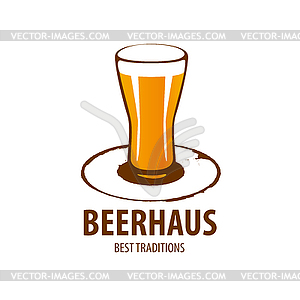 Beer logo - vector clip art