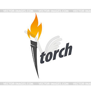 Fire logo - vector clipart