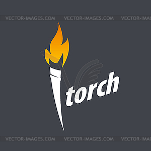 Fire logo - vector image