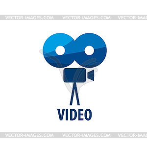 Logo Camcorder - vector image