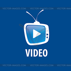 Logo tv - vector clip art