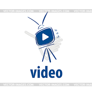 Logo tv - vector clipart