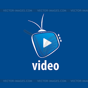 Logo tv - vector EPS clipart