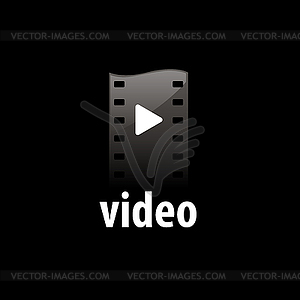 Logo film - vector clip art